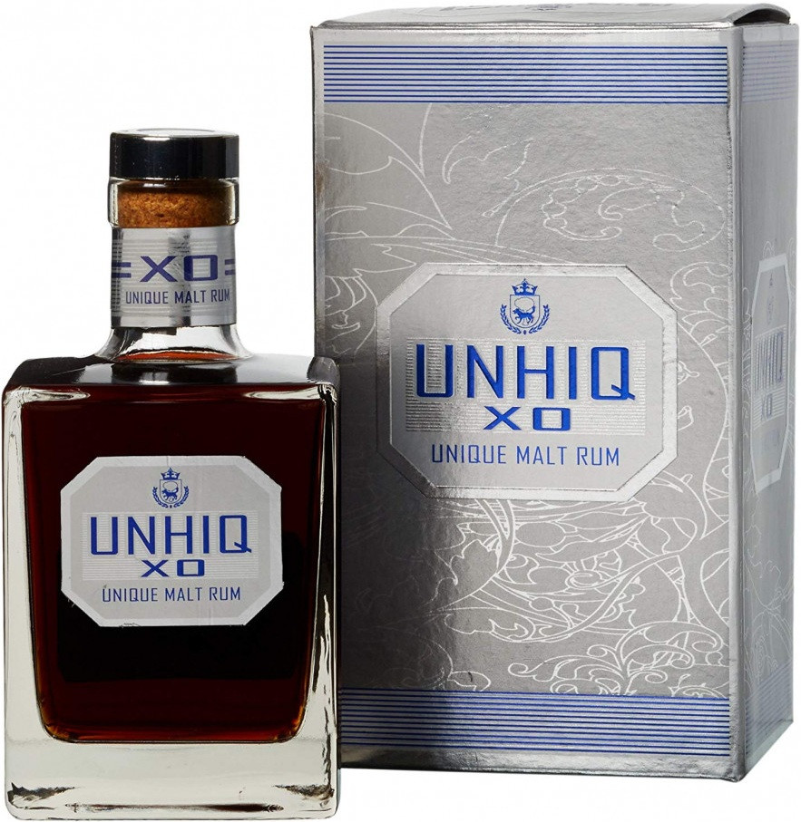 Ром Unhiq XO Unique Malt Rum gift box