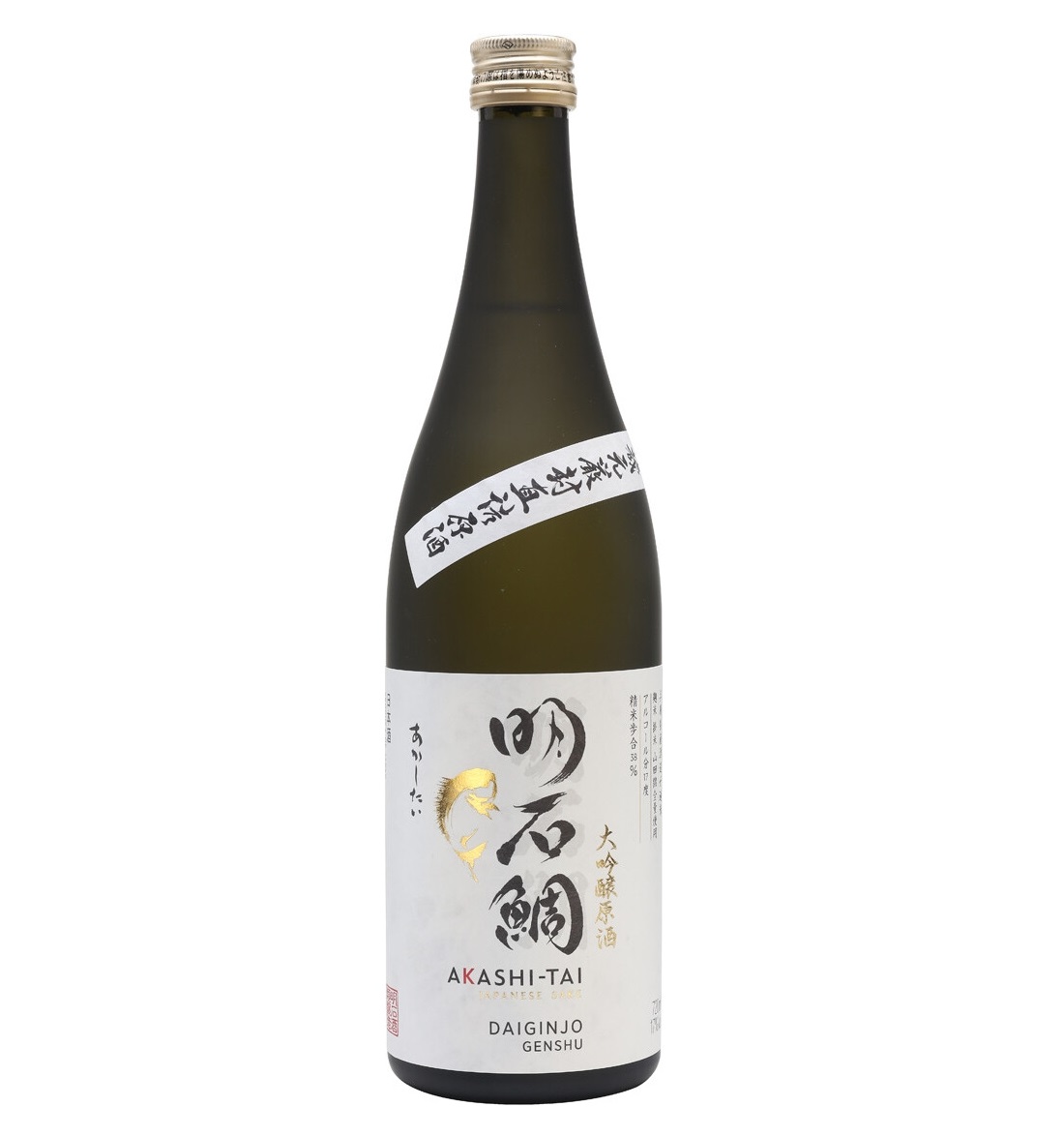 Сакэ Akashi-Tai Daiginjo Genshu 0.3 л