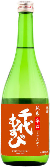 Саке Chiyomusubi Sake Brewery Junmai Karakuchi 16% 720 мл