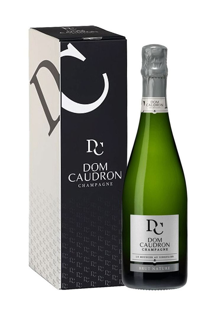 Шампанское брют белое Dom Caudron Brut Nature, Франция, 0.75 л