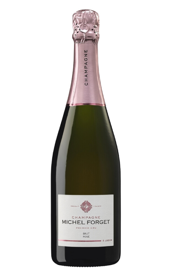 Шампанское брют розовое Michel Forget Premier Cru Rose Brut, Франция, 0.75 л