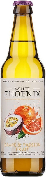 Сидр Cider House White Phoenix Grape & Passion Fruit Mead 5,6% 0,45 л