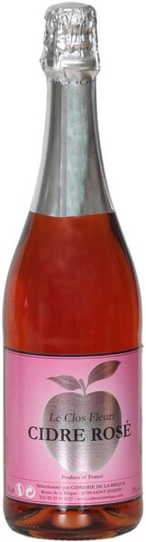 Сидр Cidrerie de la Brique Le Clos Fleuri Rose Normandie IGP 3% 0,75 л