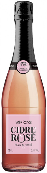 Сидр Les Celliers Associes Val de Rance Rose 2,6% 0,75 л