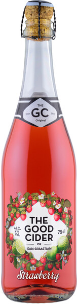 Сидр The Good Cider Strawberry 4% 0,75 л