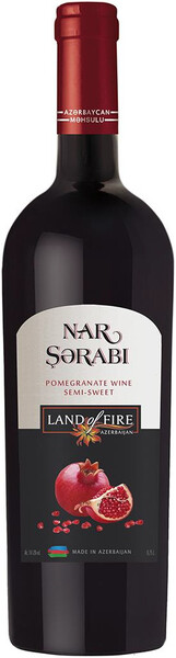 Винный напиток Nar Pomegranate Semi-Sweet, 0,75 л