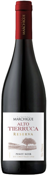 Вино Alto Tierruca Pinot Noir Reserva, Curico Valley DO, 0,75 л