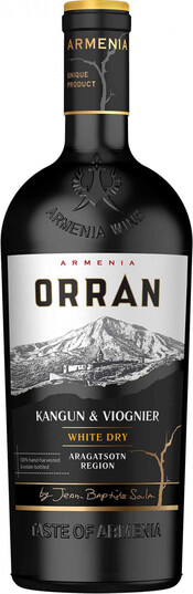 Вино Armenia Wine Orran Kangun & Viognier Dry белое сухое 750 мл