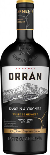 Вино Armenia Wine Orran Kangun & Viognier Semisweet белое полусладкое 750 мл