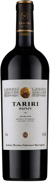 Вино Armenia Wine Tariri Red Dry красное, сухое, 750 мл