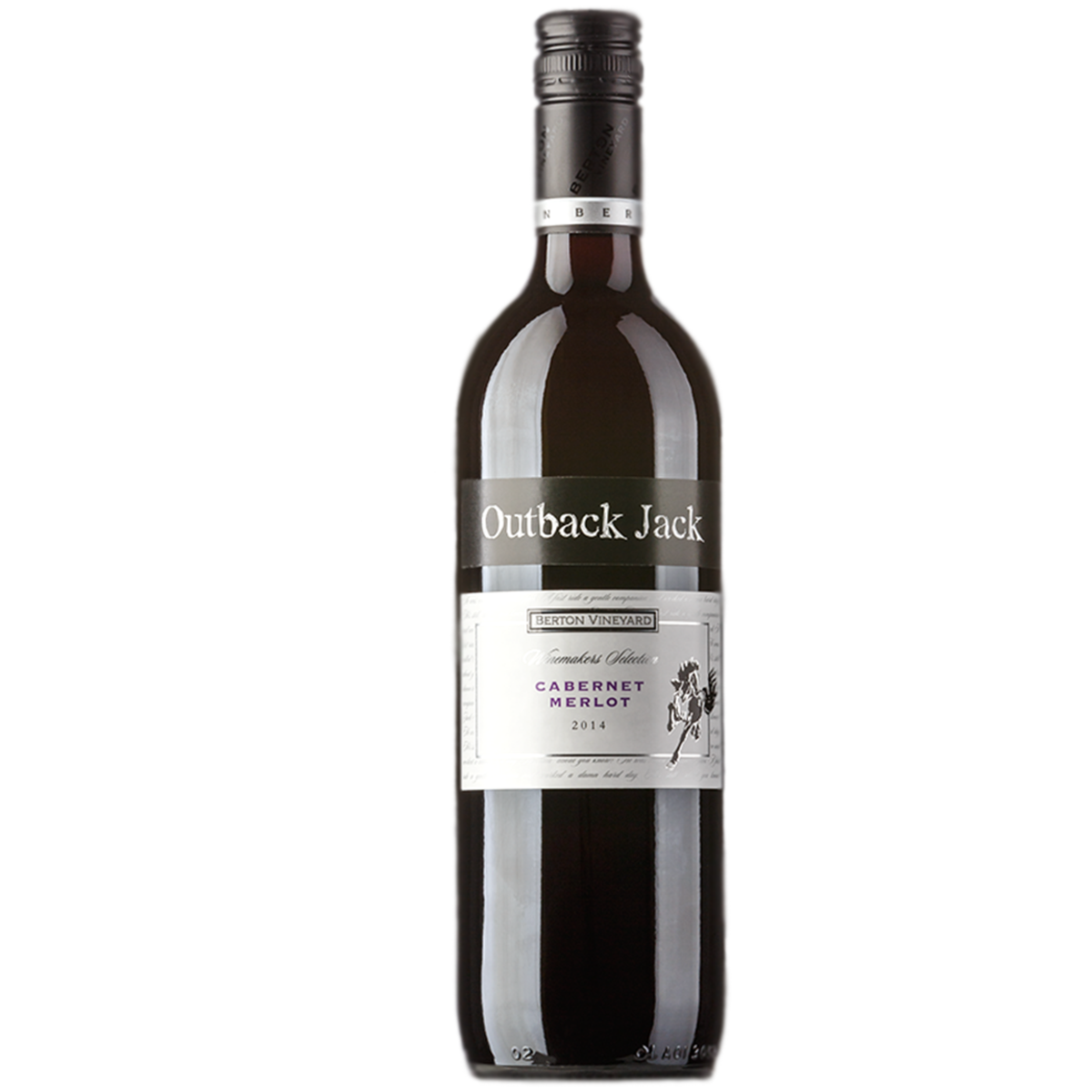 Вино Berton Outback Jack Cabernet - Merlot красное сухое 0,75 л