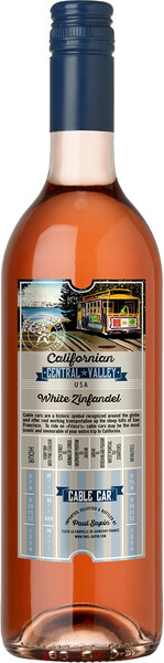 Вино Cable Car White Zinfandel, 0,75 л