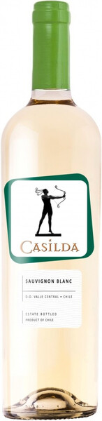 Вино Casilda Sauvignon Blanc, Central Valley DO, 0,75 л