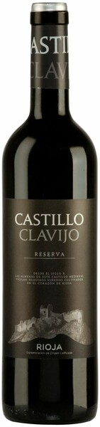 Вино Castillo Clavijo, Reserva, Rioja DOC, 2015, 0,75 л