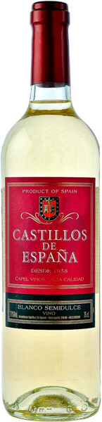 Вино Castillos de Espana Blanco Semidulce, 0,75 л