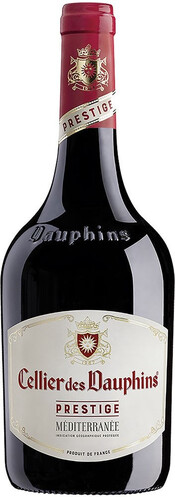 Вино Cellier des Dauphins, Prestige Rouge, Mediterranee IGP, 0,75 л