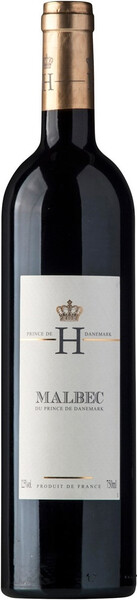 Вино Chateau De Cayx Malbec du Prince de Danemark красное, полусухое, 750 мл