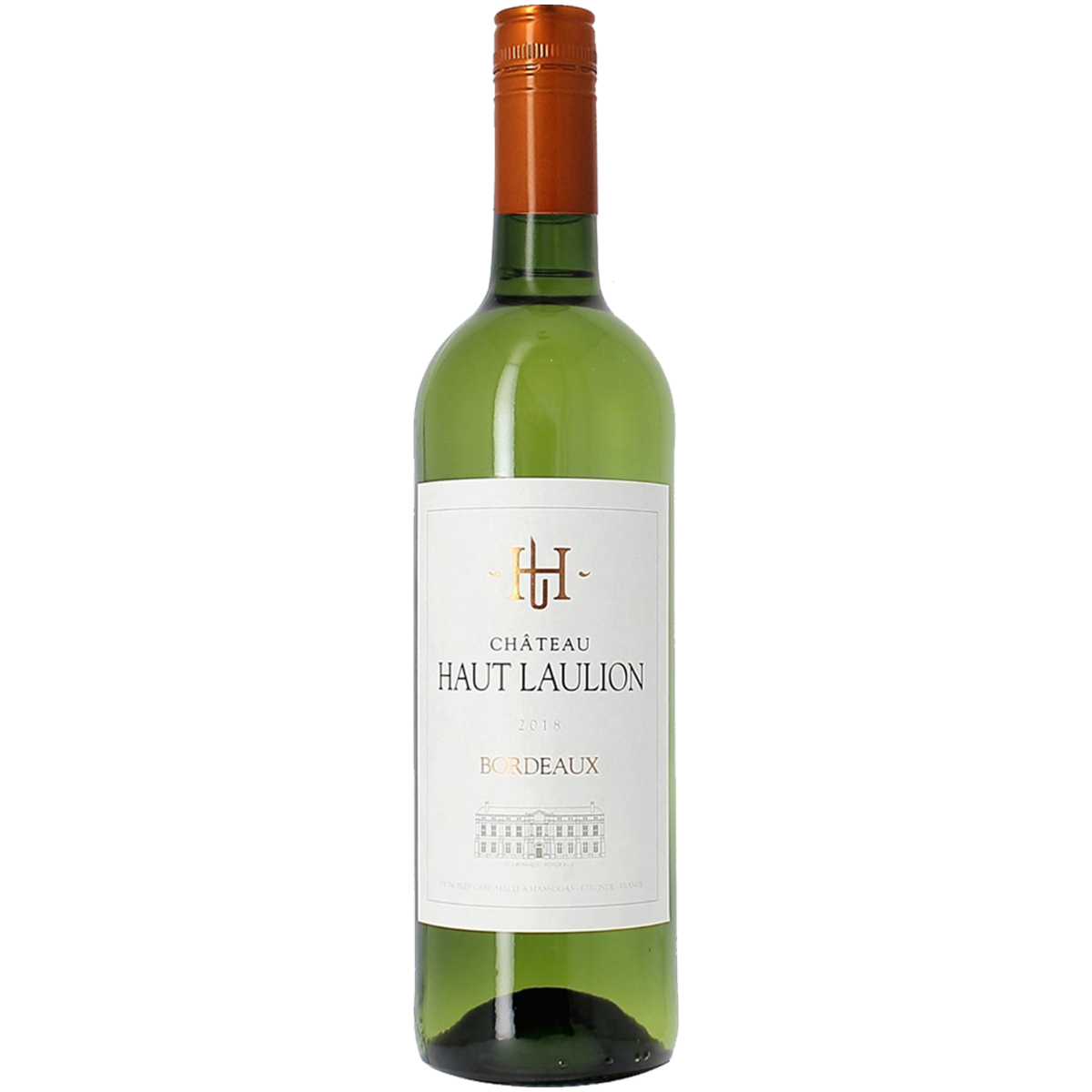 Вино Chateau Haut Laulion Bordeaux белое сухое 0,75 л