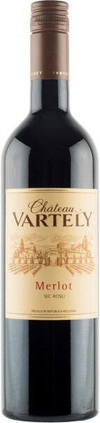 Вино Chateau Vartely Merlot красное, сухое, 750 мл