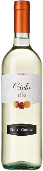 Вино Cielo E Terra Pinot Grigio белое, полусухое, 750 мл