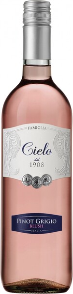 Вино Cielo E Terra Pinot Grigio Blush розовое, полусухое, 750 мл