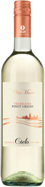 Вино Cielo E Terra Trebbiano Pinot Grigio белое, полусухое, 750 мл