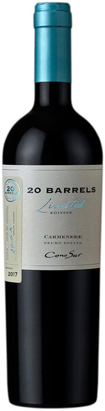 Вино Cono Sur 20 Barrels Carmenere Limited Edition красное, сухое, 750 мл