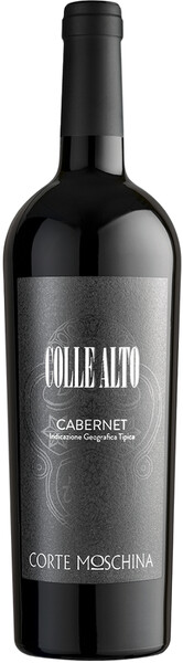 Вино Corte Moschina, Colle Alto Cabernet, Veneto IGT, 2018, 0,75 л