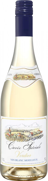 Вино Cuvee Speciale Verdier Blanc Moelleux, 0,75 л