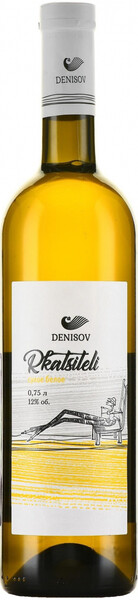 Вино Denisov Winery, Rkatsiteli, 2021, 0,75 л