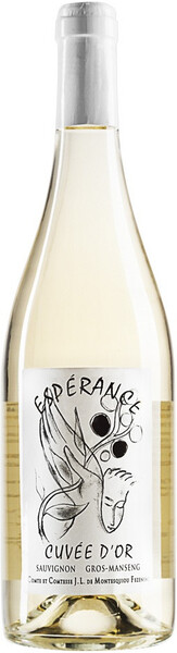 Вино Domaine D'Esperance Cuvee d'Or белое, полусухое, 750 мл