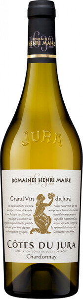 Вино Domaines Henri Maire, Chardonnay, Cotes du Jura AOC, 0,75 л