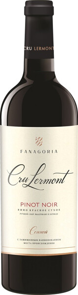 Вино Fanagoria Cru Lermont Pinot Noir красное, сухое, 750 мл