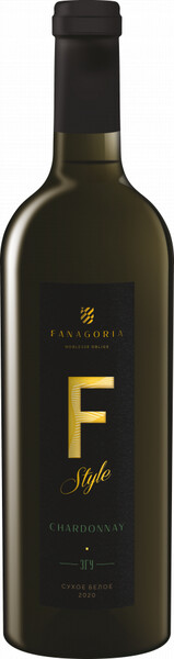 Вино Fanagoria F Style Chardonnay белое, сухое, 750 мл