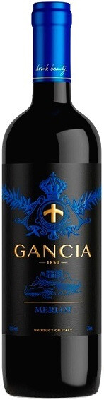 Вино Gancia, Merlot, 0,75 л