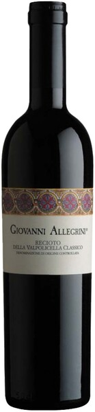 Вино Giovanni Allegrini Recioto della Valpolicella Classico красное, сладкое, 500 мл