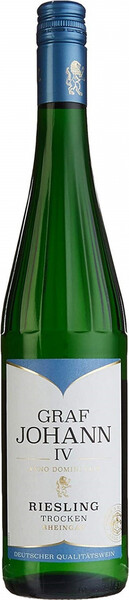 Вино Graf Johann Iv Riesling Trocken Rheingau белое, сухое, 750 мл