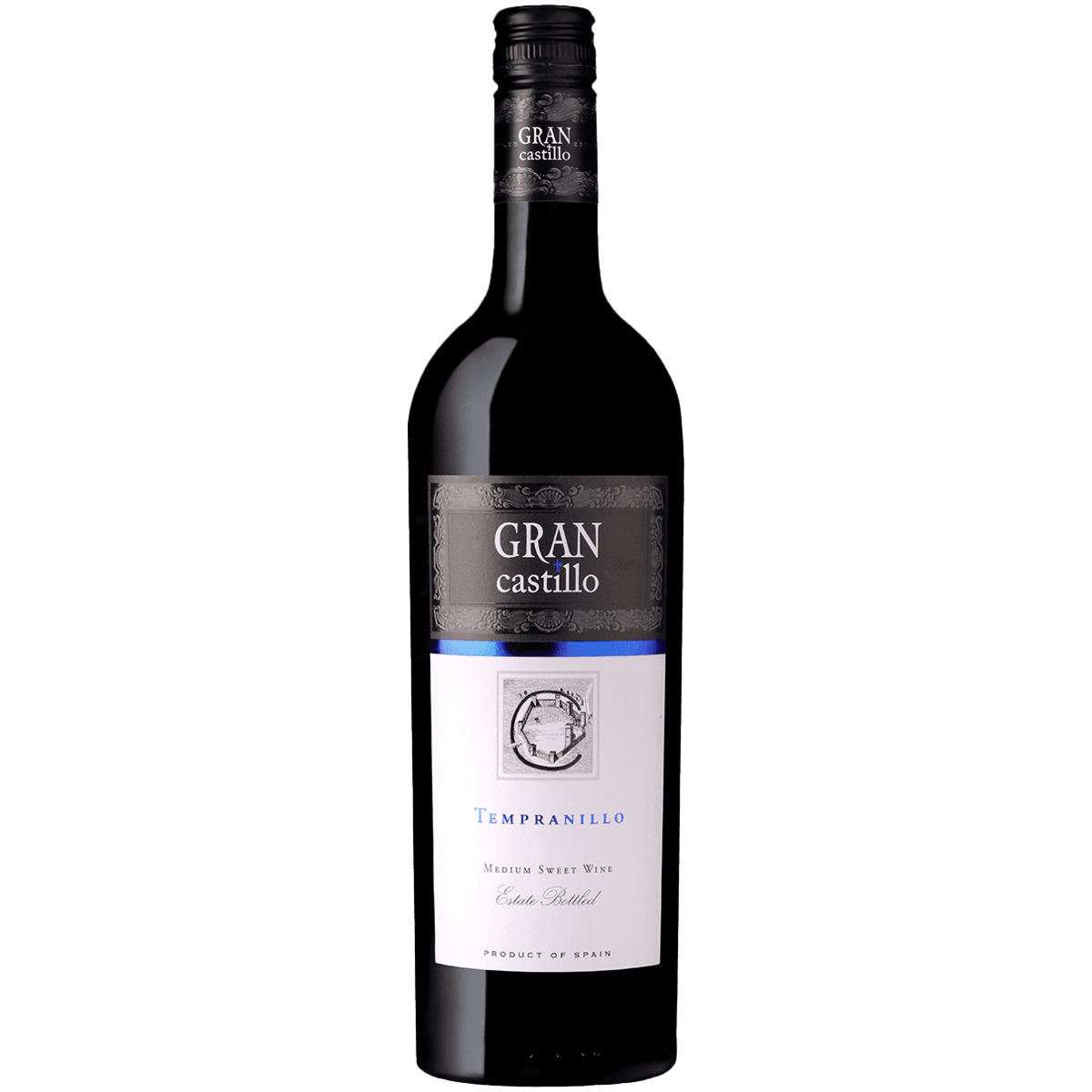 Вино Gran Castillo Tempranillo красное полусладкое 0,75 л