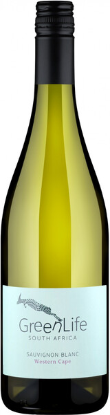 Вино Greenlife Sauvignon Blanc белое, сухое, 750 мл