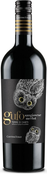 Вино Gufo Sangiovese Merlot красное, полусухое, 750 мл