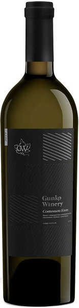 Вино Gunko Winery, Sauvignon Blanc, 2022, 0,75 л