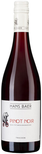 Вино Hans Baer Pinot Noir красное, полусухое, 750 мл