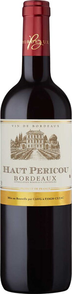 Вино Haut Pericou Bordeaux красное, сухое, 750 мл