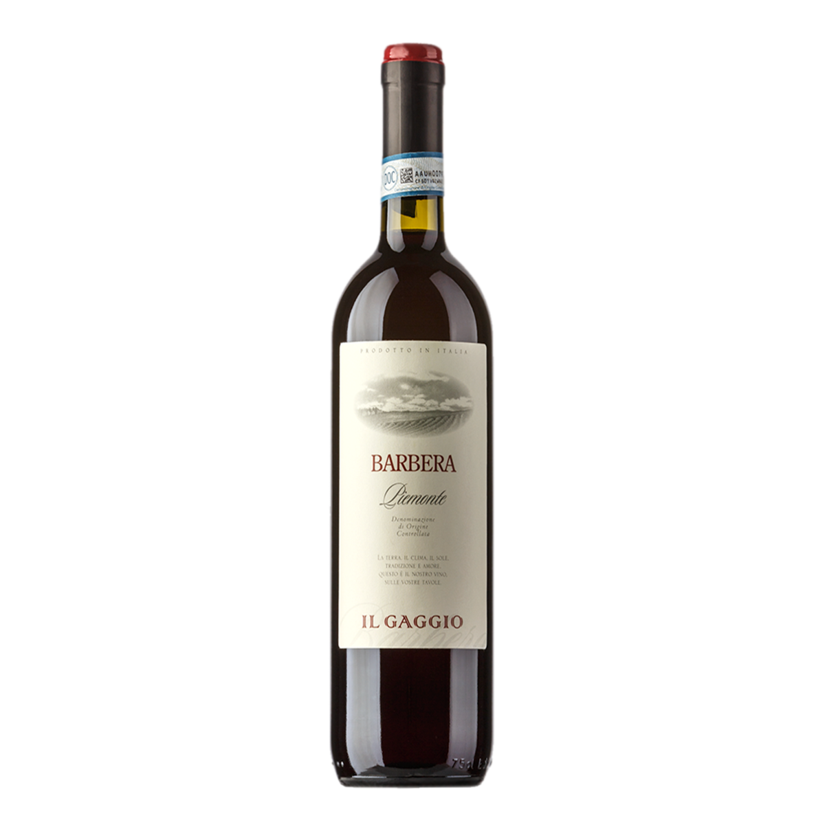 Вино Il Gaggio Barbera красное сухое 0,75 л