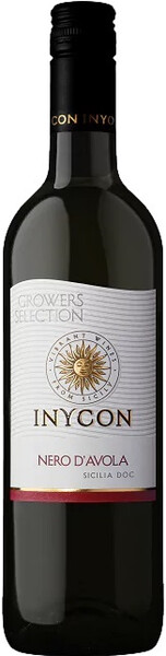 Вино Inycon, Growers Selection Nero d'Avola, Sicilia DOC, 2020, 0,75 л