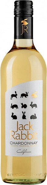 Вино Jack Rabbit Chardonnay белое, полусухое, 750 мл