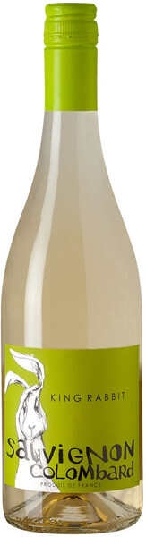 Вино King Rabbit Sauvignon-Colombard, Cotes de Gascogne IGP, 2022, 0,75 л