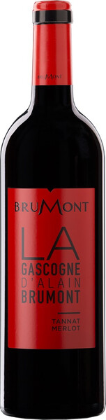 Вино La Gascogne d'Alain Brumont Merlot-Tannat, Cotes de Gascogne IGP, 2018, 0,75 л