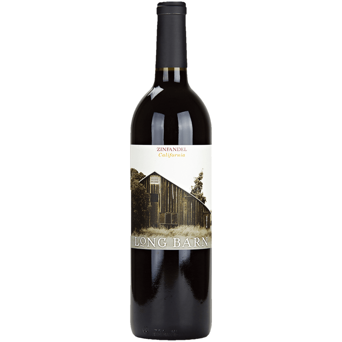 Вино Long Barn Zinfandel красное полусухое 0,75 л