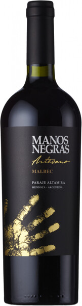 Вино Manos Negras Artesano Malbec красное, сухое, 750 мл